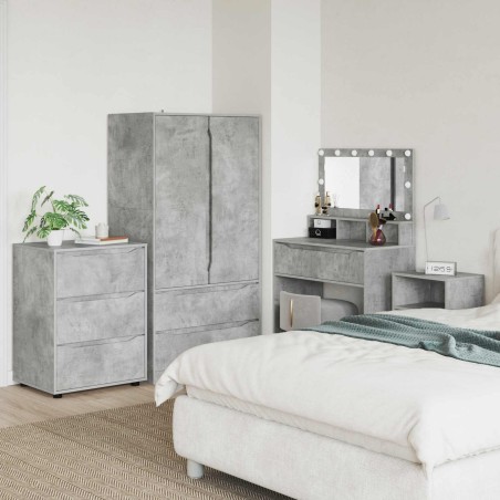 Armoire de rangement Gris béton 60 x 48 x 81 cm 631587631587