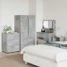 Armoire de rangement Gris béton 60 x 48 x 81 cm 631587631587