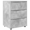 Armoire de rangement Gris béton 60 x 48 x 81 cm 631587631587