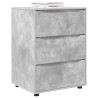 Armoire de rangement Gris béton 60 x 48 x 81 cm 631587631587