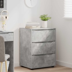 Armoire de rangement Gris béton 60 x 48 x 81 cm 631587631587