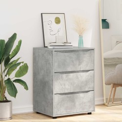 Armoire de rangement Gris béton 60 x 48 x 81 cm 631587631587