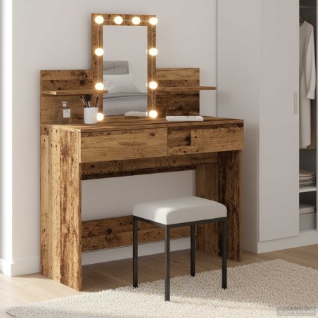 Table de Toilette avec tiroir Bois ancien 100 x 40 x 130 cm 631590631590