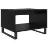 Table basse Chêne noir 60 x 50 x 40 cm Bois d'ingénierie 631598631598