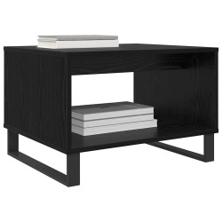 Table basse Chêne noir 60 x 50 x 40 cm Bois d'ingénierie 631598631598