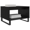 Table basse Chêne noir 60 x 50 x 40 cm Bois d'ingénierie 631598631598