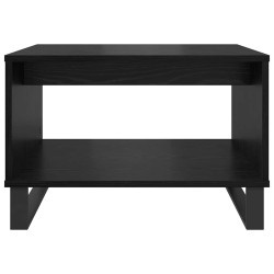Table basse Chêne noir 60 x 50 x 40 cm Bois d'ingénierie 631598631598