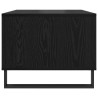 Table basse Chêne noir 60 x 50 x 40 cm Bois d'ingénierie 631598631598