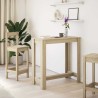 Table de bar chêne sonoma 102x50x103,5 cm bois d'ingénierie 631599631599