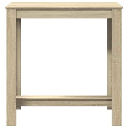 Table de bar chêne sonoma 102x50x103,5 cm bois d'ingénierie 631599631599