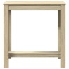 Table de bar chêne sonoma 102x50x103,5 cm bois d'ingénierie 631599631599