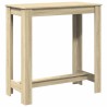 Table de bar chêne sonoma 102x50x103,5 cm bois d'ingénierie 631599631599