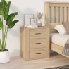 Table de chevet Chêne sonoma 50x36x60 cm Bois d'ingénierie 631600631600