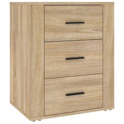 Table de chevet Chêne sonoma 50x36x60 cm Bois d'ingénierie 631600631600