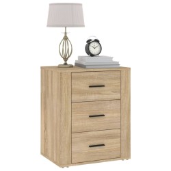 Table de chevet Chêne sonoma 50x36x60 cm Bois d'ingénierie 631600631600
