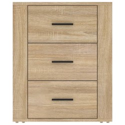 Table de chevet Chêne sonoma 50x36x60 cm Bois d'ingénierie 631600631600