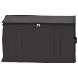 Boîte de rangement avec fenêtre transparente 2 pcs Anthracite 631603631603