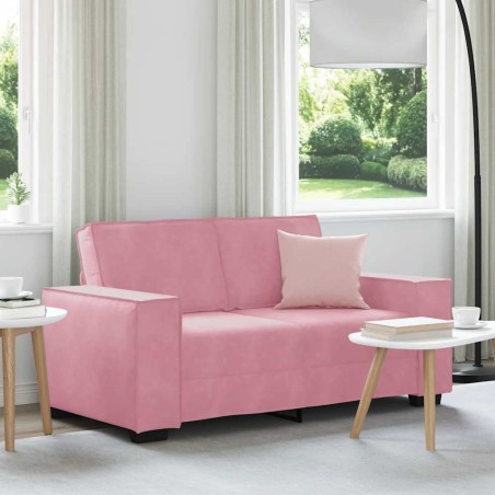 Canapé à 2 places Rose 160x78x84 cm Velours 631610631610