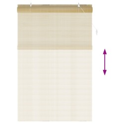 Store enrouleur Naturel 160 x 220 cm Bambou 631614631614