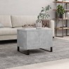 Table basse Gris béton 60x44,5x45 cm Bois d'ingénierie 631618631618