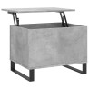 Table basse Gris béton 60x44,5x45 cm Bois d'ingénierie 631618631618