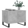 Table basse Gris béton 60x44,5x45 cm Bois d'ingénierie 631618631618
