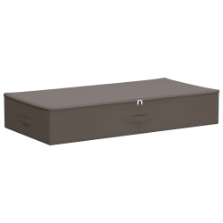 Boîte de rangement Gris 100 x 50 x 18 cm Tissu intissé 631627631627