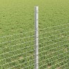 Clôture en fil soudé avec poteaux 50 x 0,5 m Acier galvanisé 631633631633