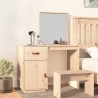 Coiffeuse 95x50x134 cm Bois de pin massif 631636631636