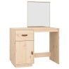 Coiffeuse 95x50x134 cm Bois de pin massif 631636631636