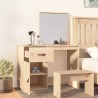 Coiffeuse 95x50x134 cm Bois de pin massif 631636631636