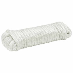 Corde de bateau 15 m 1.2 Blanc Polyester 631646631646