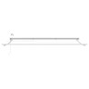 Cadre de store électrique avec LED Blanc 4 x 2 m Aluminium 631653631653