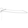 Cadre de store électrique avec LED Blanc 4 x 2 m Aluminium 631653631653