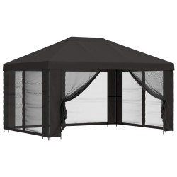 Abri de jardin avec parois 4 × 3 m Anthracite 631659631659