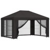 Abri de jardin avec parois 4 × 3 m Anthracite 631659631659