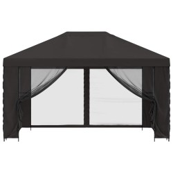 Abri de jardin avec parois 4 × 3 m Anthracite 631659631659