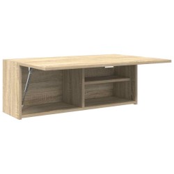 Armoire murale de bain chêne sonoma 80x25x30 cm bois ingénierie 631662631662
