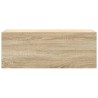 Armoire murale de bain chêne sonoma 80x25x30 cm bois ingénierie 631662631662
