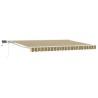 Cadre de store manuel avec LEDs Vert, Jaune, Blanc 5 x 3 m 631674631674