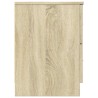 Table de chevet à 2 tiroirs en chêne Sonoma 40x36x50 cm 631676631676