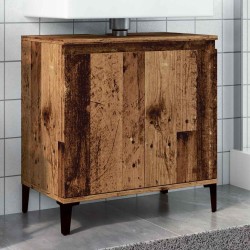 Armoire d'évier vieux bois 58x33x60 cm bois d'ingénierie 631688631688