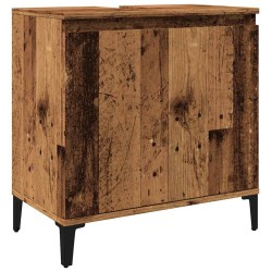 Armoire d'évier vieux bois 58x33x60 cm bois d'ingénierie 631688631688