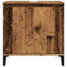 Armoire d'évier vieux bois 58x33x60 cm bois d'ingénierie 631688631688