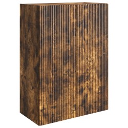 Armoire Murale Chêne fumé 66 x 34,5 x 90 cm Bois d'ingénierie 631698631698