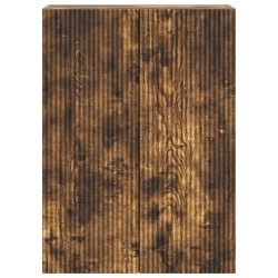 Armoire Murale Chêne fumé 66 x 34,5 x 90 cm Bois d'ingénierie 631698631698
