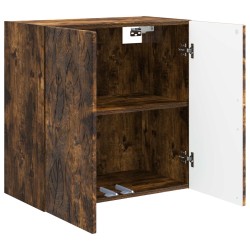 Armoire Murale Chêne fumé 59 x 31 x 60 cm Bois d'ingénierie 631702631702