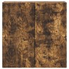 Armoire Murale Chêne fumé 59 x 31 x 60 cm Bois d'ingénierie 631702631702