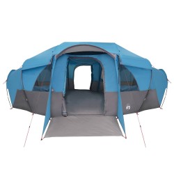 Tente familiale avec auvent imperméable Bleu 10 personnes 631705631705
