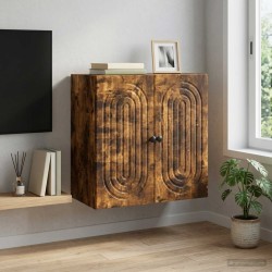 Armoire Murale Chêne fumé 59 x 31 x 60 cm Bois d'ingénierie 631712631712